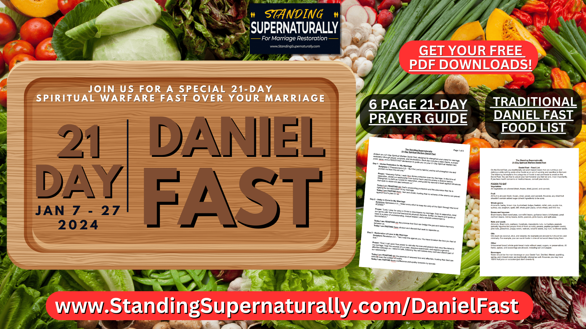 The 21Day Spiritual Warfare Daniel Fast